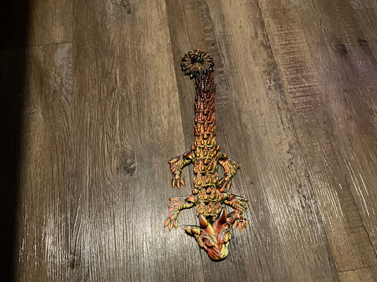 Christmas Reef Dragon. 187x196x66mm